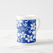 BLUE HAWAII (ROYAL BLUE) KNOCHENCHINA TASSE (Vorderseite Rechts)