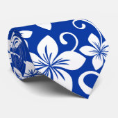 BLUE HAWAII (ROYAL BLUE) KRAWATTE (Gerollt)