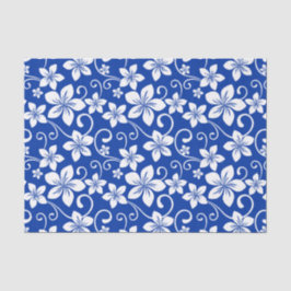 BLUE HAWAII (ROYAL BLUE) SEIDENPAPIER