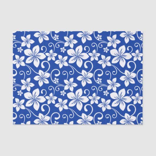 BLUE HAWAII (ROYAL BLUE) SEIDENPAPIER (Vorderseite)