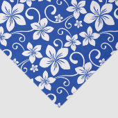 BLUE HAWAII (ROYAL BLUE) SEIDENPAPIER (Ausschnitt)