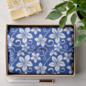 BLUE HAWAII (ROYAL BLUE) SEIDENPAPIER (Geschenk)