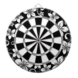 BLUE HAWAII (SCHWARZ) DARTSCHEIBE