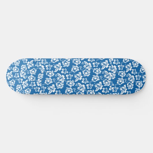 Blue Hawaii Skateboard (Horizontal)
