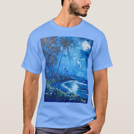 Blue Hawaii T-Shirt (Vorderseite)