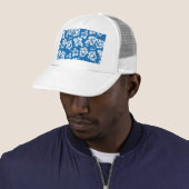 Blue Hawaii Truckerkappe (Beispiel)