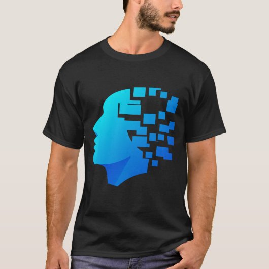Blue Head T - Shirt (Vorderseite)