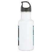 Blue Headlight Trinkflasche (Rückseite)