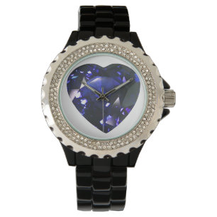 Blue Heart Armbanduhr