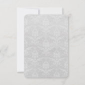 Blue Heart Balloons Bridal Dusche Einladung (Rückseite)