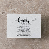 Blue Heart | Black Calligraphy Book Request Insert