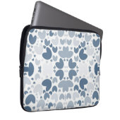 Blue Heart Elektronik Bag Laptopschutzhülle (Vorne Rechts)