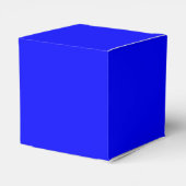 Blue Heart Favor Box Geschenkschachtel (Rückseite)