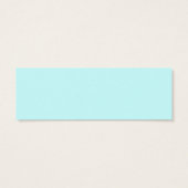 Blue Heart Favor Tag (Rückseite)