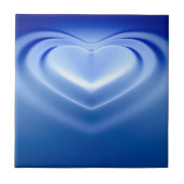 Blue Heart Fliese (Vorderseite)