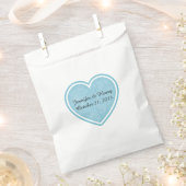 Blue Heart Gastgeschenk Hochzeit Bag Geschenktütchen (Ausgeschnitten)