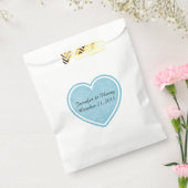 Blue Heart Gastgeschenk Hochzeit Bag Geschenktütchen (Versiegelt)
