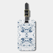 Blue Heart Gepäckanhänger (Vorderseite vertikal)