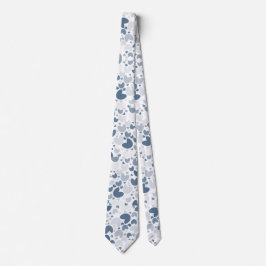 Blue heart Neck Tie Krawatte