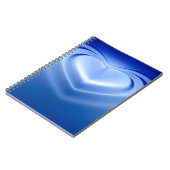 Blue Heart Notizblock (Linke Seite)