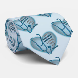 Blue Heart Physician Assistant Krawatte