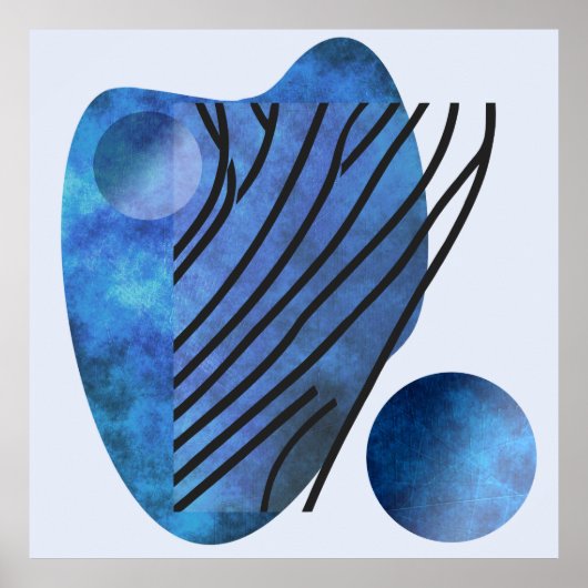 Blue Heart Poster (Vorne)