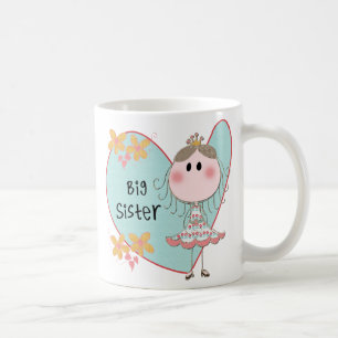 Blue Heart Princess Big Sister Kaffeetasse