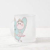 Blue Heart Princess Big Sister Mattglastasse (Vorderseite Links)