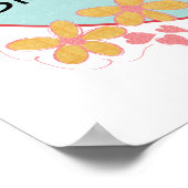 Blue Heart Princess Big Sister Poster (Ecke)