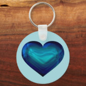 Blue Heart Schlüsselanhänger (Vorderseite)