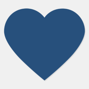 Blue Heart Stickers - individuell anpassbar