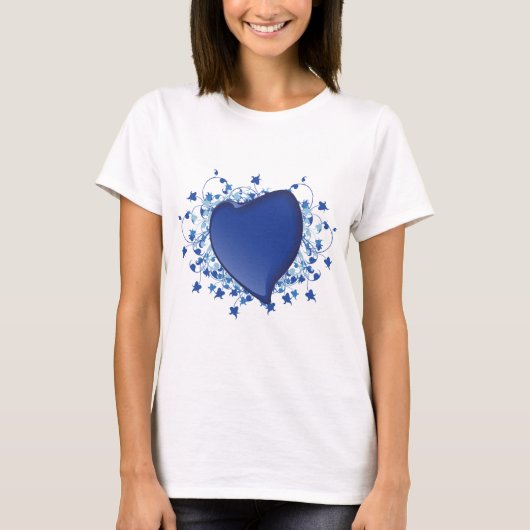 Blue Heart T-Shirt (Vorderseite)