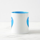 Blue Heart Tasse (Zentrum)