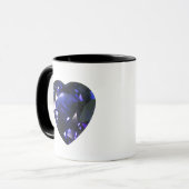 Blue Heart Tasse (Vorderseite Links)