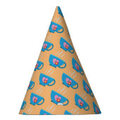 Blue Heart Tee Time Partyhütchen (Rechts)