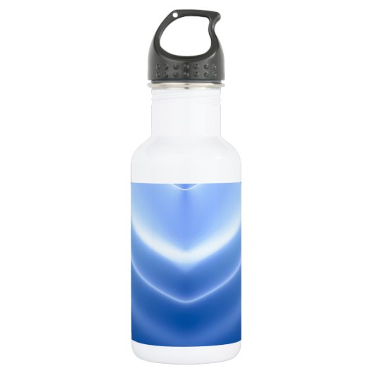 Blue Heart Trinkflasche (Vorderseite)