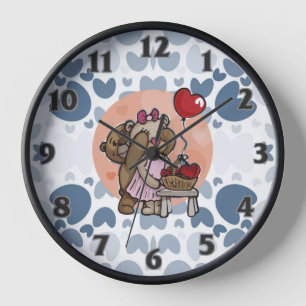 Blue Heart Uhr