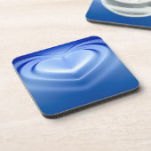 Blue Heart Untersetzer (Linke Seite)