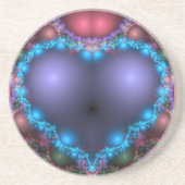 Blue Heart Untersetzer (Vorne)