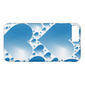 BLUE HEARTS Case-Mate iPhone HÜLLE (Rückseite (Horizontal))