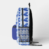 Blue Hearts Delight Rucksack (Rechts)