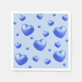 Blue Hearts Event  Serviette (Vorderseite)