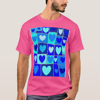 Blue Hearts Handyhülle T-Shirt