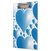 BLUE HEARTS KLEMMBRETT (Links)