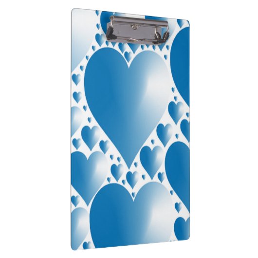 BLUE HEARTS KLEMMBRETT (Rechts)