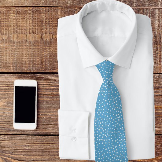 Blue Hearts Krawatte