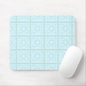 Blue Hearts Mousepad (Mit Mouse)