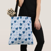 Blue Hearts Tasche (Von Nahem)