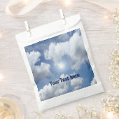 Blue Heaven Clouds + Ihr Text und Ihre Ideen Geschenktütchen (Ausgeschnitten)