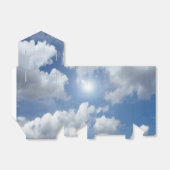 Blue Heaven Wolken + Ihre Ideen Geschenkschachtel (Ungefaltet)